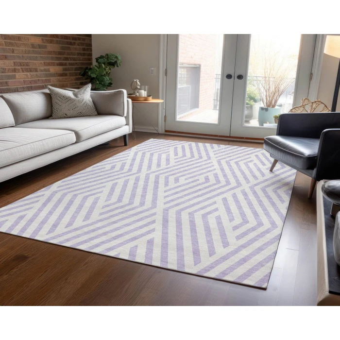 Chantille ACN550 Lavender 8' x 10' Rug