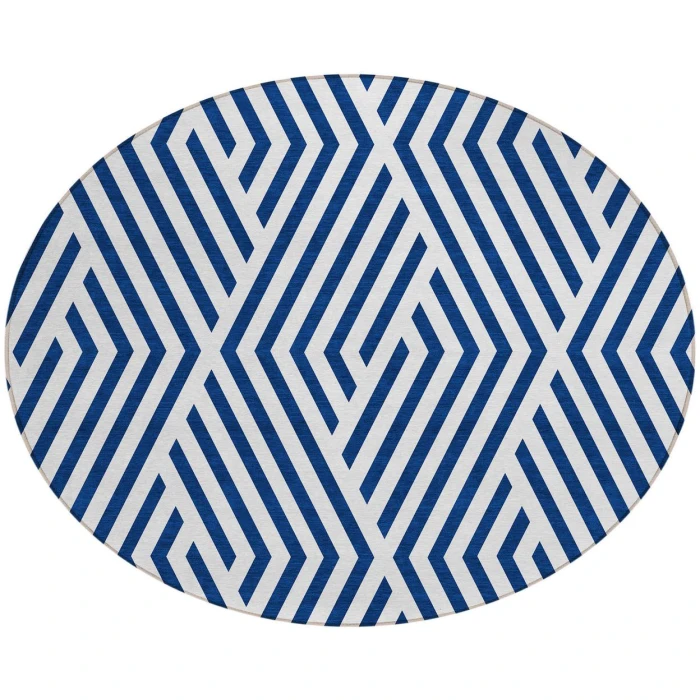 Chantille ACN550 Navy 8' x 8' Rug