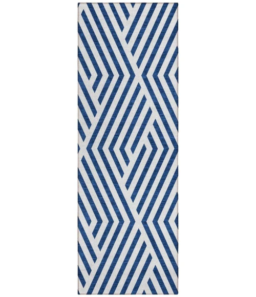 Chantille ACN550 Navy 2'3" x 7'6" Rug
