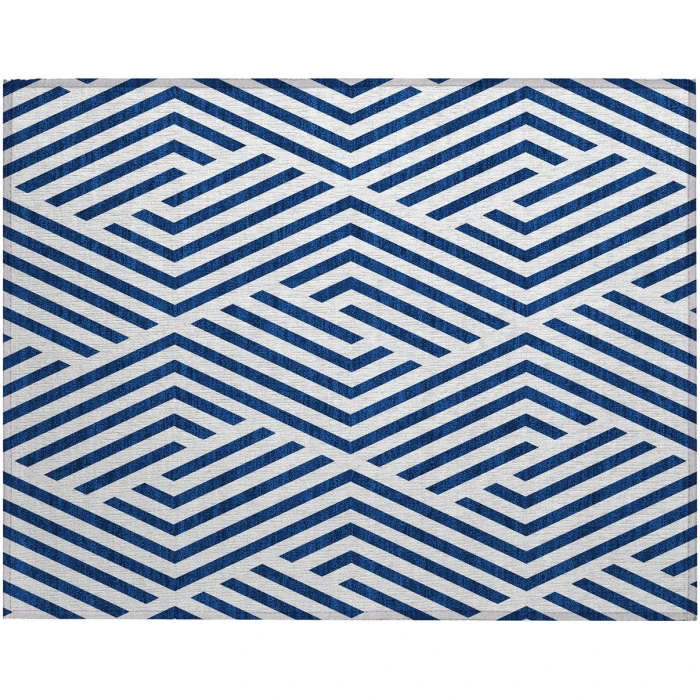 Chantille ACN550 Navy 1'8" x 2'6" Rug