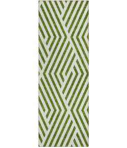 Addison Chantille ACN550 Olive 2 ft. 3 in. x 7 ft. 6 in. Runner Rug