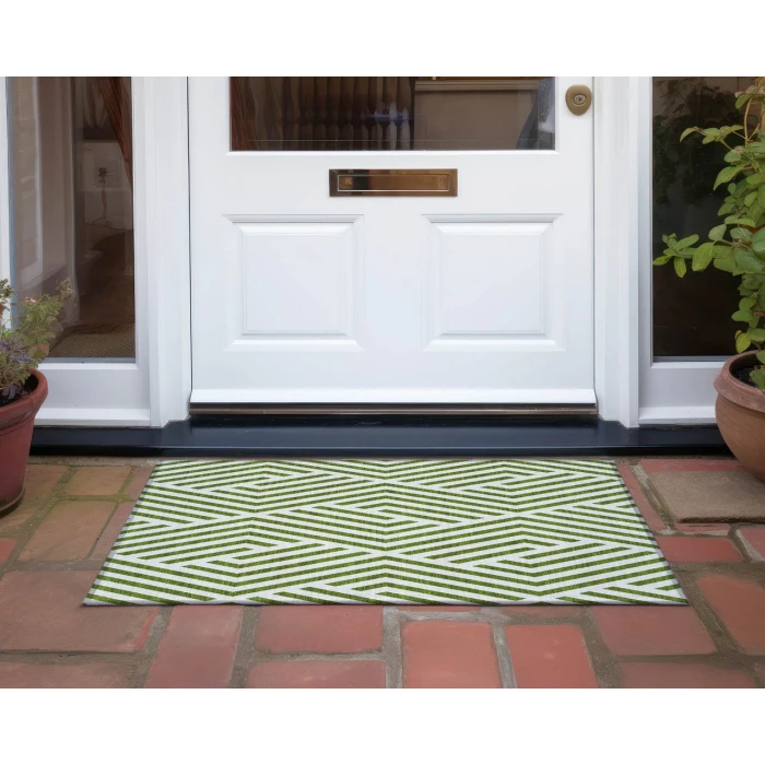 Chantille ACN550 Olive 1'8" x 2'6" Rug