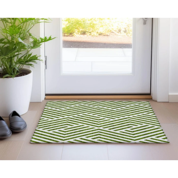 Chantille ACN550 Olive 1'8" x 2'6" Rug