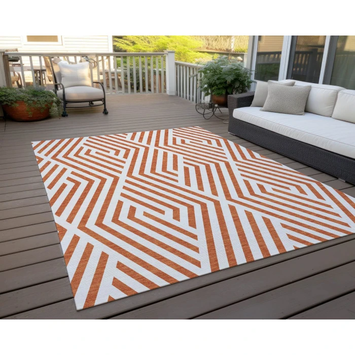 Chantille ACN550 Paprika 8' x 10' Rug