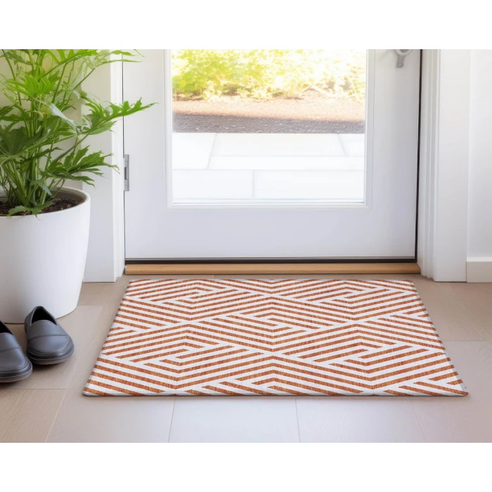 Chantille ACN550 Paprika 1'8" x 2'6" Rug