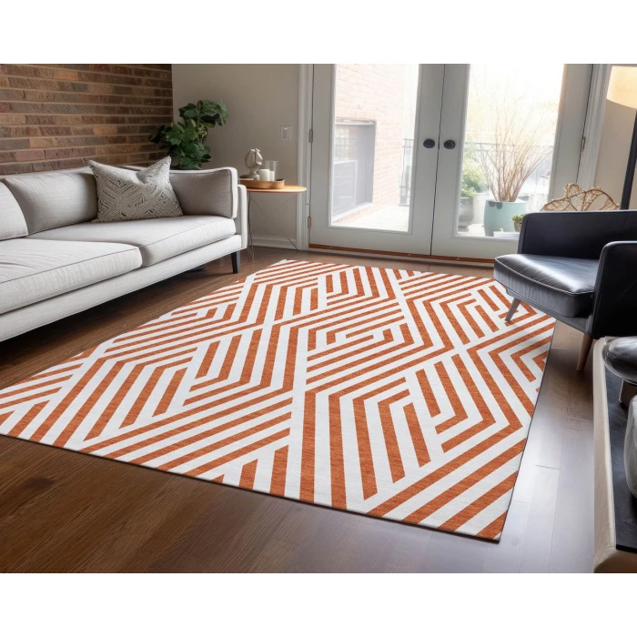 Chantille ACN550 Paprika 8' x 10' Rug