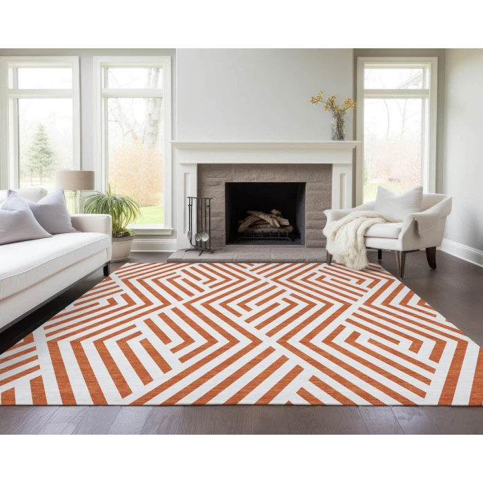 Chantille ACN550 Paprika 8' x 10' Rug