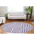 Chantille ACN550 Purple 8' x 8' Rug