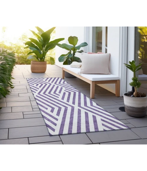 Chantille ACN550 Purple 2'3" x 7'6" Rug