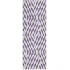 Addison Chantille ACN550 Purple 2 ft. 3 in. x 7 ft. 6 in. Runner Rug
