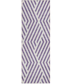 Addison Chantille ACN550 Purple 2 ft. 3 in. x 7 ft. 6 in. Runner Rug