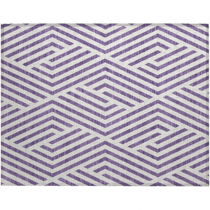 Chantille ACN550 Purple 1'8" x 2'6" Rug
