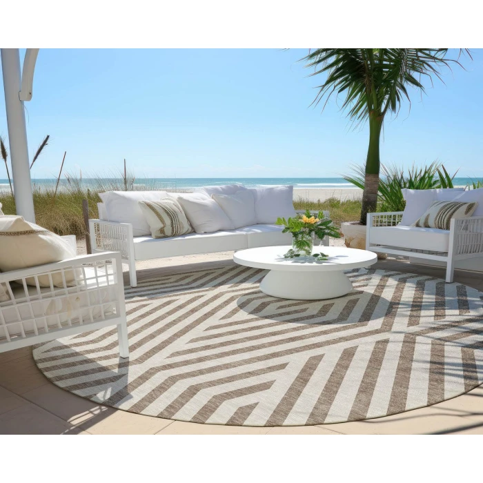 Chantille ACN550 Taupe 8' x 8' Rug