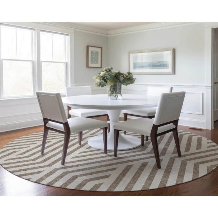 Chantille ACN550 Taupe 8' x 8' Rug