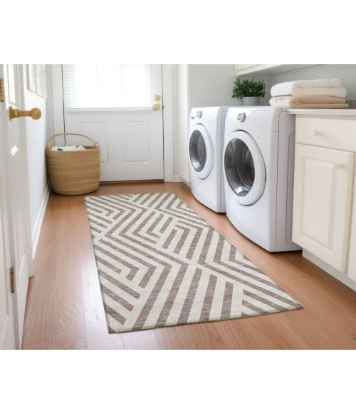 Chantille ACN550 Taupe 2'3" x 7'6" Rug