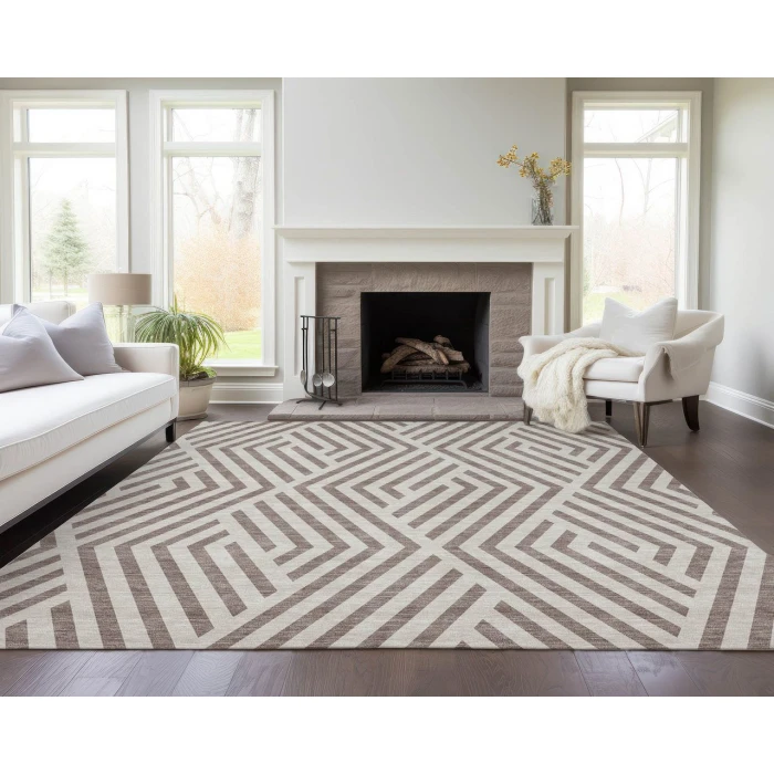 Chantille ACN550 Taupe 9' x 12' Rug