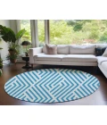 Chantille ACN550 Teal 8' x 8' Rug
