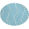 Addison Chantille ACN550 Teal 8 ft. x 8 ft. Round Rug