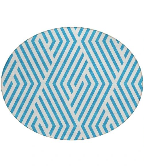 Chantille ACN550 Teal 8' x 8' Rug