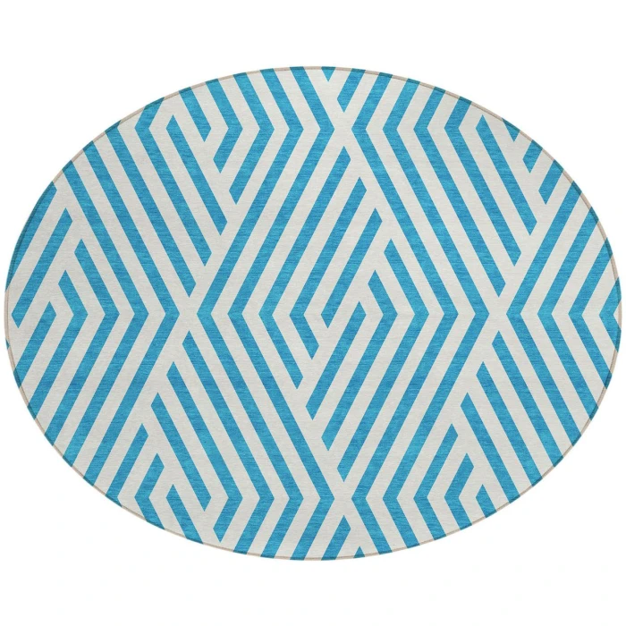 Chantille ACN550 Teal 8' x 8' Rug
