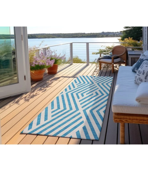 Chantille ACN550 Teal 2'3" x 7'6" Rug