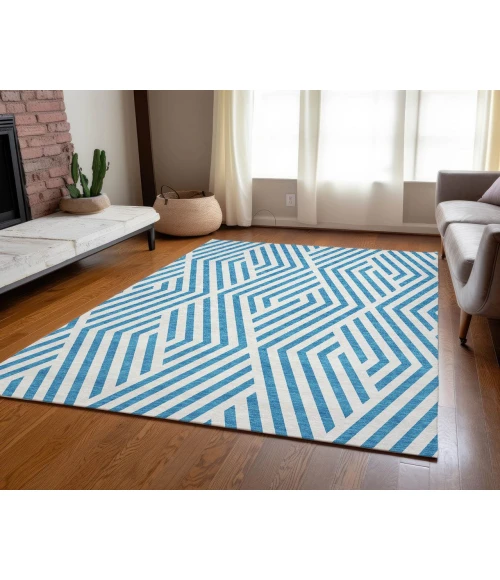 Chantille ACN550 Teal 10' x 14' Rug
