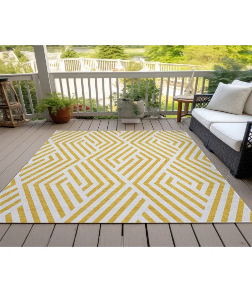 Chantille ACN550 Yellow 8' x 10' Rug