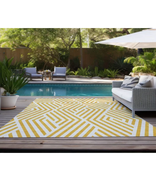 Chantille ACN550 Yellow 8' x 10' Rug