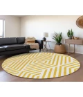 Chantille ACN550 Yellow 8' x 8' Rug