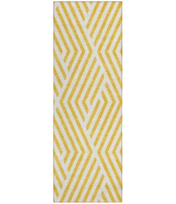 Addison Chantille ACN550 Yellow 2 ft. 3 in. x 7 ft. 6 in. Runner Rug