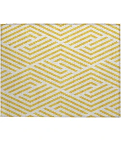 Addison Chantille ACN550 Yellow 1 ft. 8 in. x 2 ft. 6 in. Rectangle Rug