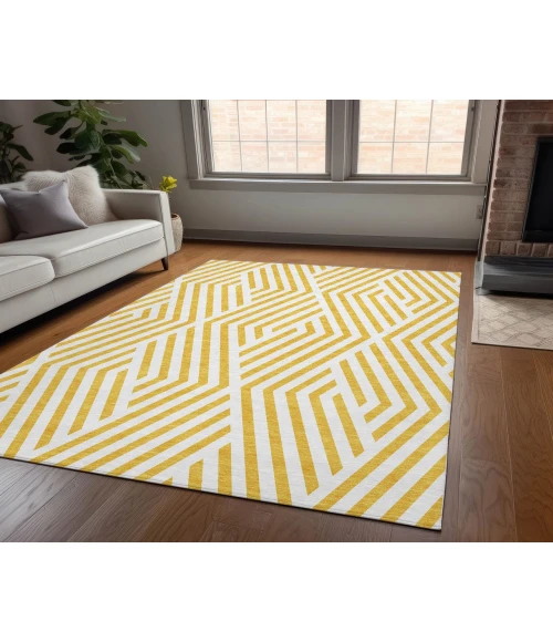 Chantille ACN550 Yellow 8' x 10' Rug