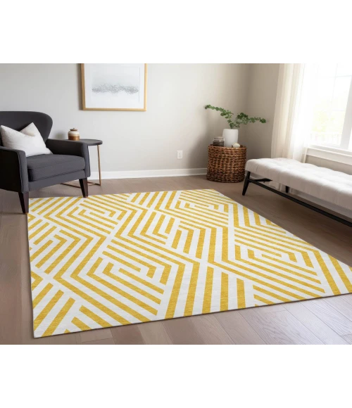 Chantille ACN550 Yellow 8' x 10' Rug