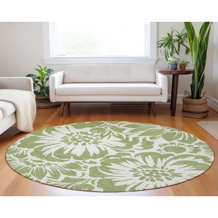 Chantille ACN551 Aloe 8' x 8' Rug