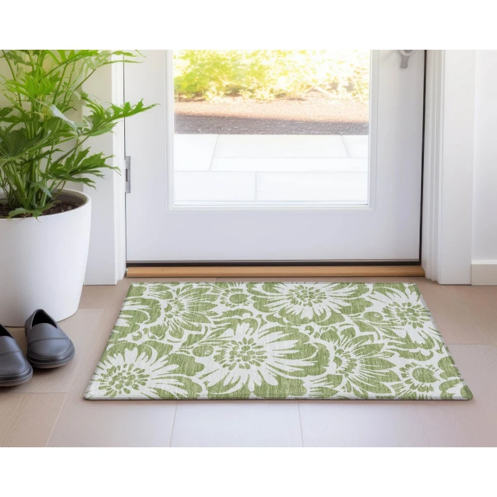 Chantille ACN551 Aloe 1'8" x 2'6" Rug