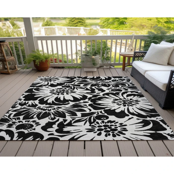 Chantille ACN551 Black 10' x 14' Rug