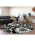 Chantille ACN551 Black 8' x 8' Rug