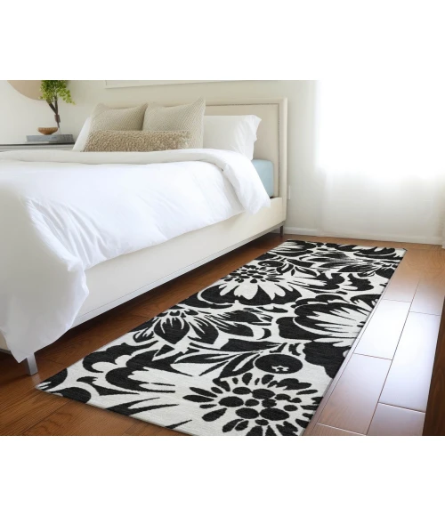 Chantille ACN551 Black 2'3" x 7'6" Rug