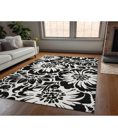 Chantille ACN551 Black 9' x 12' Rug