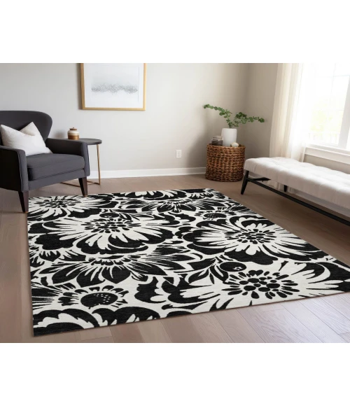Chantille ACN551 Black 9' x 12' Rug