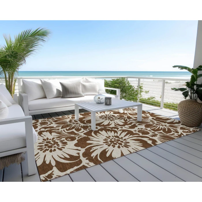 Chantille ACN551 Brown 5' x 7'6" Rug