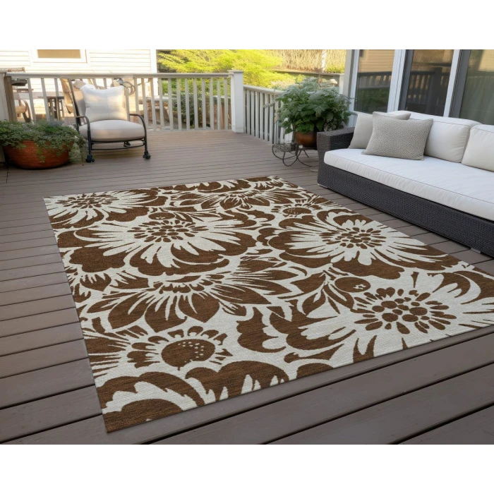 Chantille ACN551 Brown 5' x 7'6" Rug