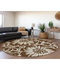 Chantille ACN551 Brown 8' x 8' Rug