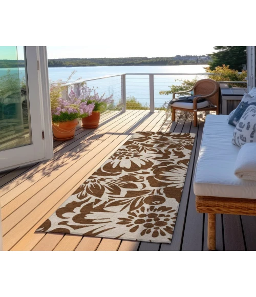 Chantille ACN551 Brown 2'3" x 7'6" Rug