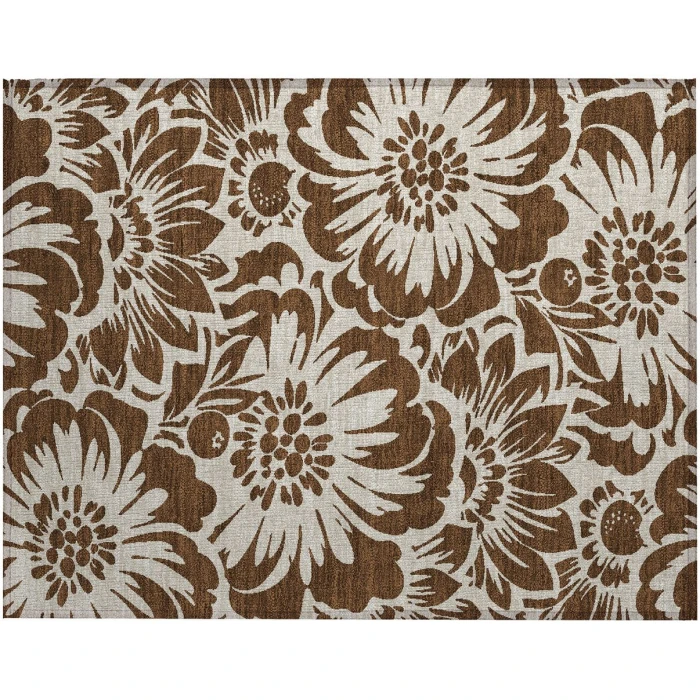 Chantille ACN551 Brown 1'8" x 2'6" Rug