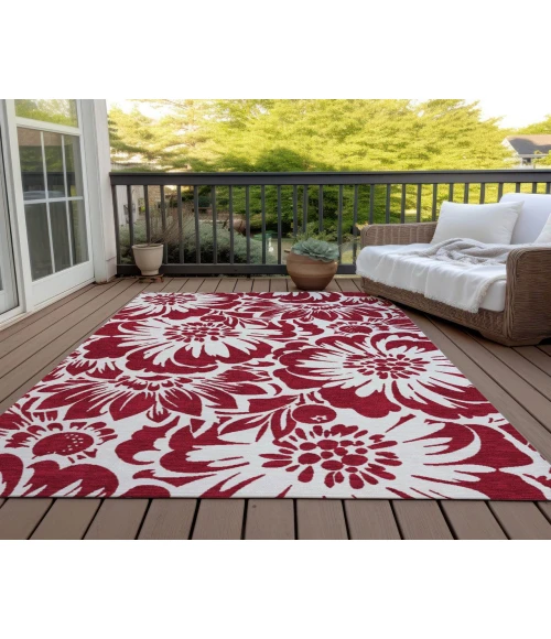 Chantille ACN551 Burgundy 5' x 7'6" Rug