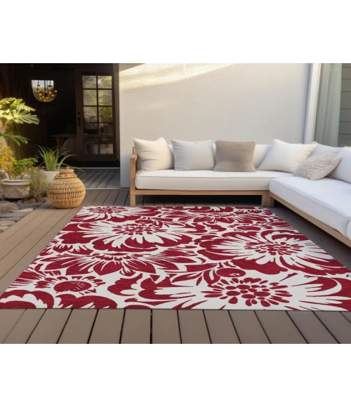 Chantille ACN551 Burgundy 5' x 7'6" Rug