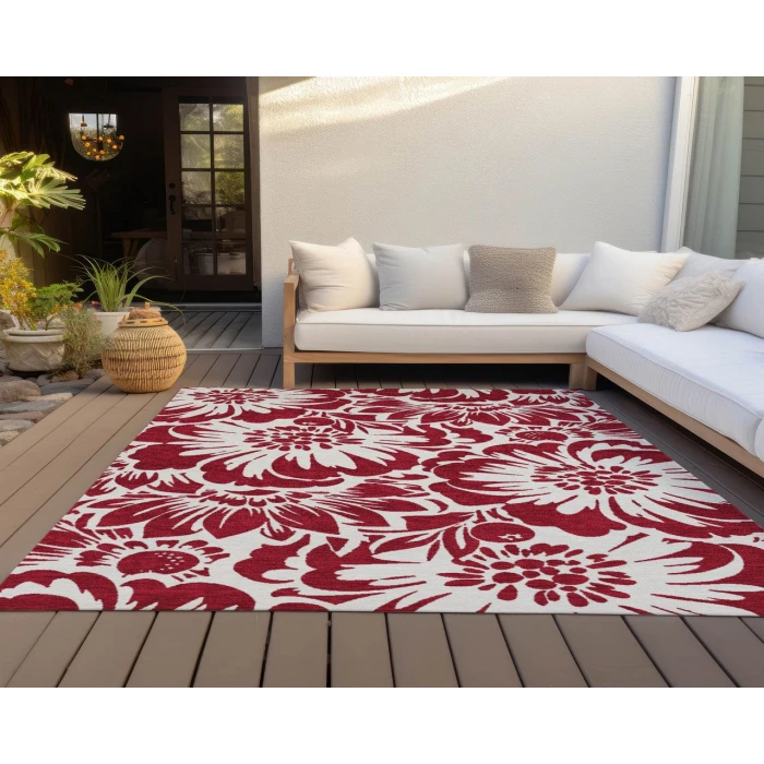 Chantille ACN551 Burgundy 3' x 5' Rug