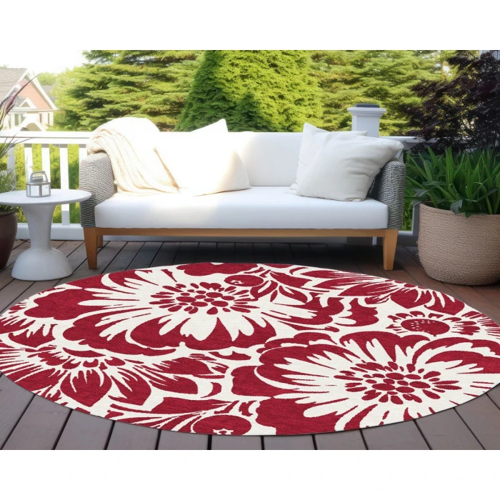 Chantille ACN551 Burgundy 8' x 8' Rug