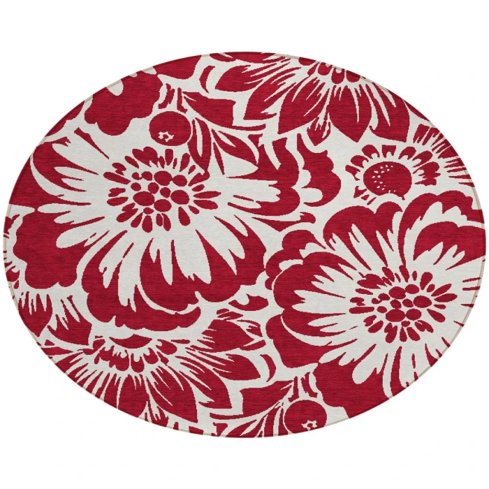 Chantille ACN551 Burgundy 8' x 8' Rug